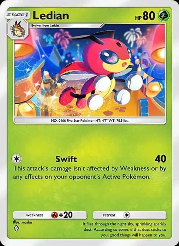 Ledian card in English
