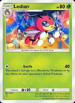 Ledian card in English