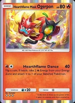 Hearthflame Mask Ogerpon card in English