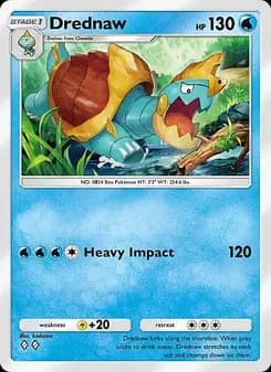 Drednaw card in English