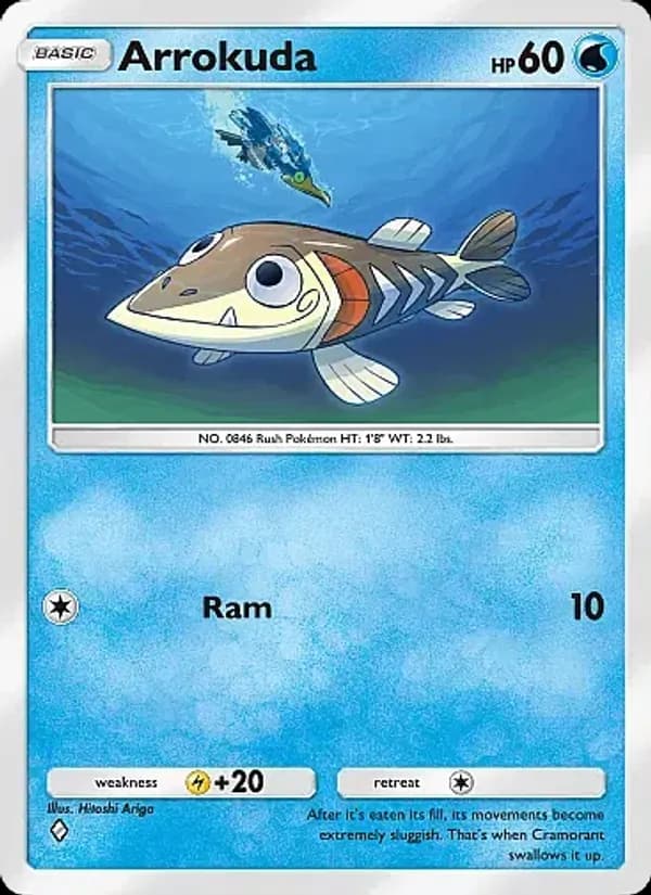 Arrokuda card in English