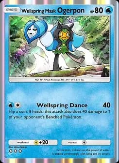 Wellspring Mask Ogerpon card in English