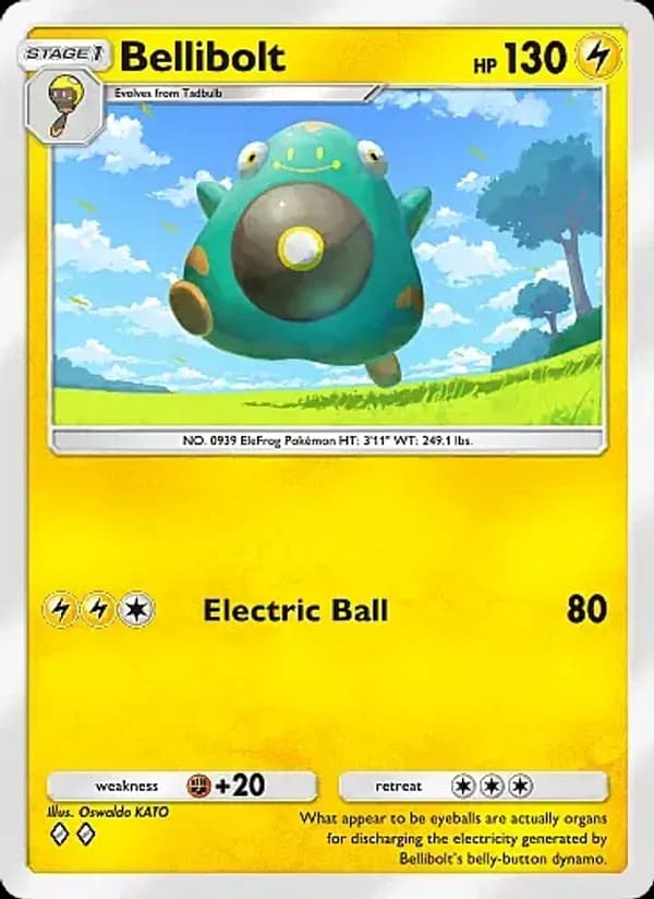 Bellibolt card in English