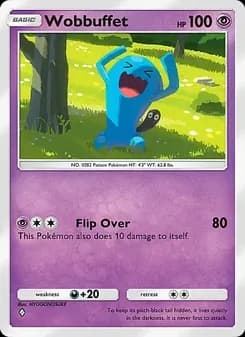 Wobbuffet card in English