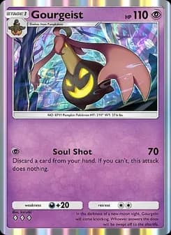 Gourgeist card in English