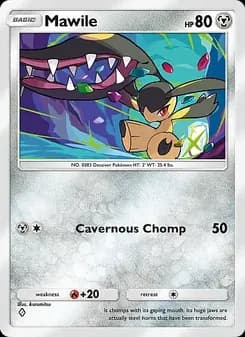 Mawile card in English