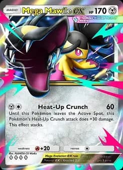 Mega Mawile ex card in English