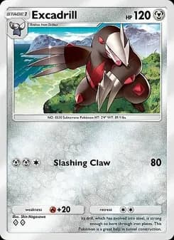Excadrill card in English