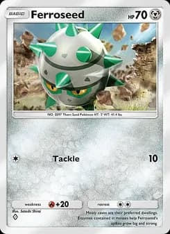 Ferroseed card in English