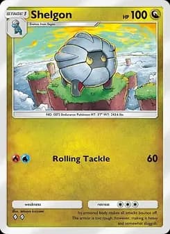 Shelgon card in English