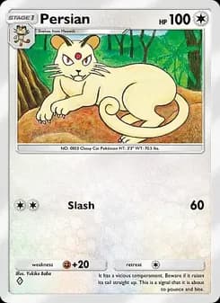 Persian card in English