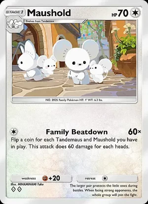 Maushold card in English