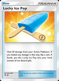 Lucky Ice Pop card in English