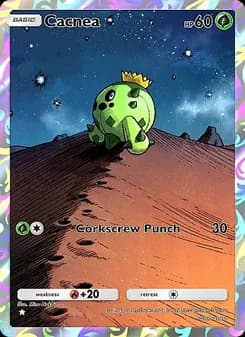 Cacnea card in English
