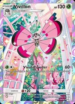 Vivillon card in English