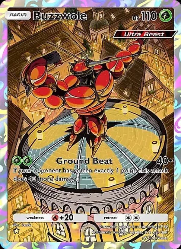 Buzzwole card in English