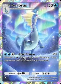 Aurorus card in English