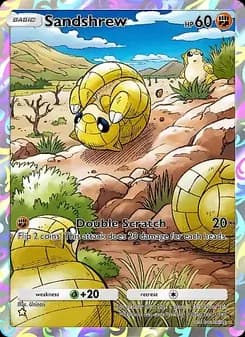 Sandshrew card in English
