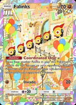 Falinks card in English