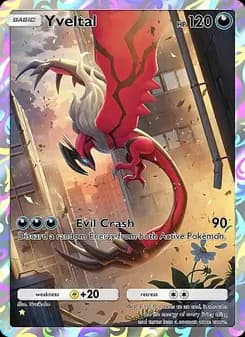 Yveltal card in English