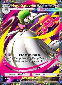 Mega Gardevoir ex card in English