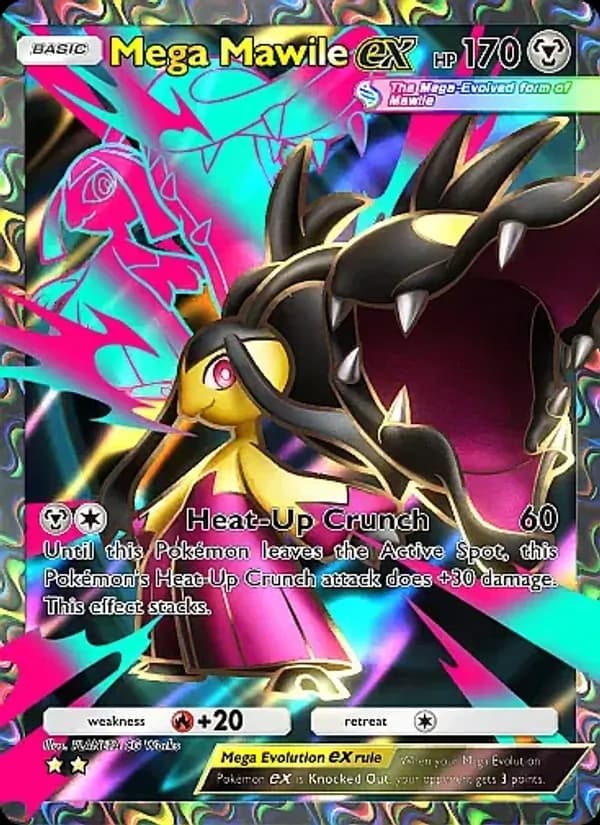 Mega Mawile ex card in English