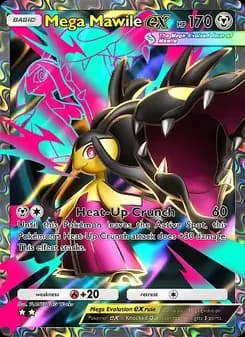 Mega Mawile ex card in English