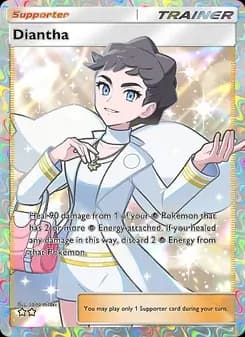 Diantha card in English