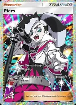 Piers card in English