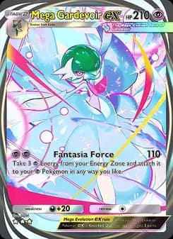 Mega Gardevoir ex card in English