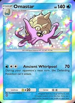 Omastar card in English
