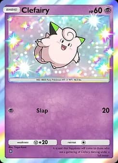 Clefairy card in English