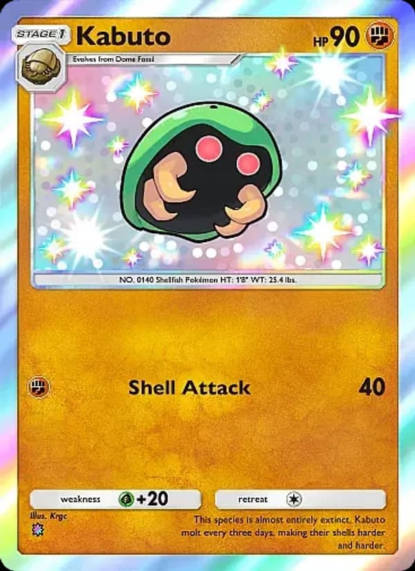 Kabuto card in English