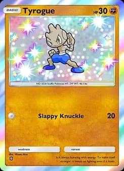 Tyrogue card in English