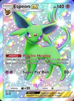 Espeon ex card in English