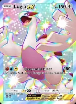 Lugia ex card in English