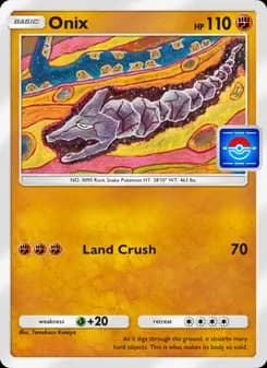 Onix card in English