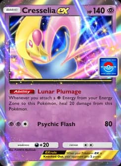 Cresselia ex card in English
