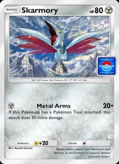Skarmory card in English