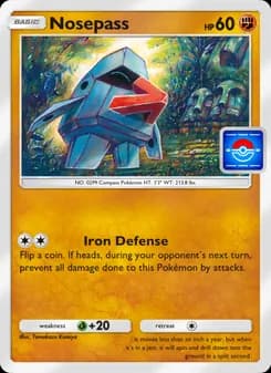 Nosepass card in English