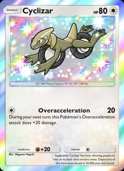Cyclizar card in English