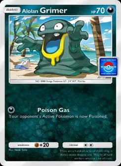 Alolan Grimer card in English