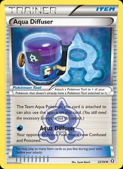 Aqua Diffuser card in English