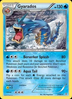 Gyarados card in English