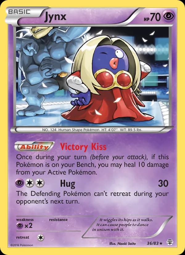 Jynx card in English