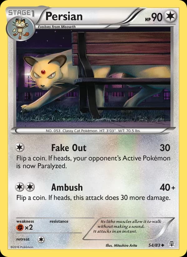 Persian card in English