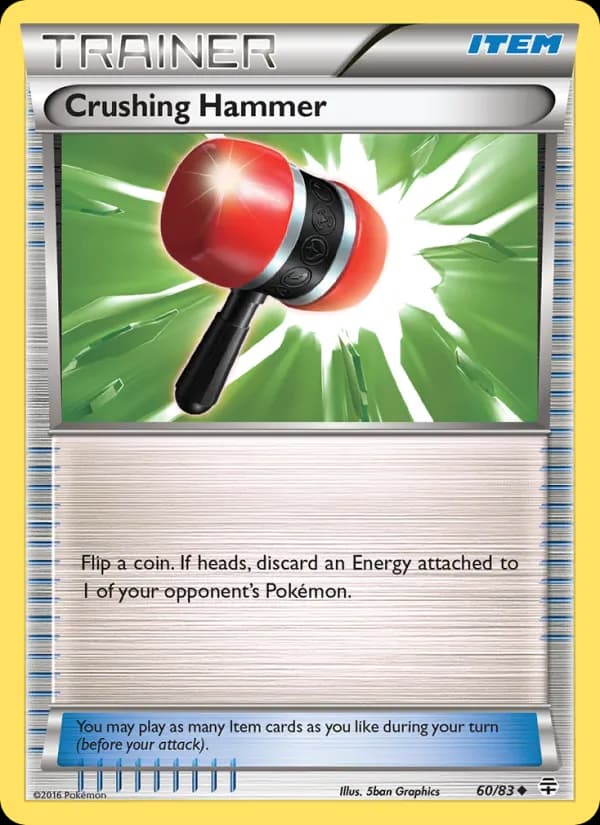 Crushing Hammer card in English
