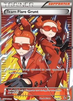 Team Flare Grunt card in English