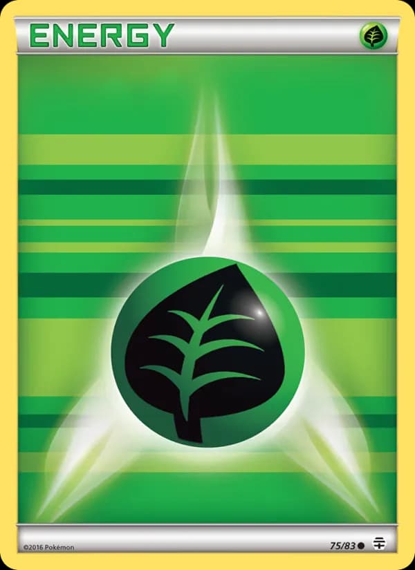 Grass Energy card in English
