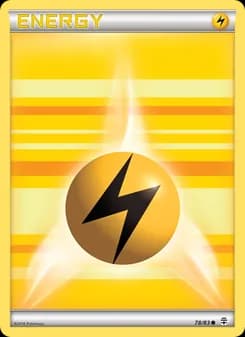 Lightning Energy card in English